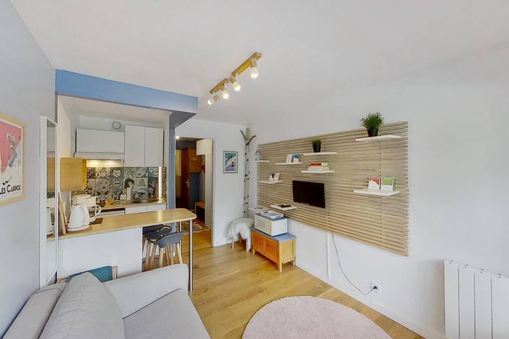 Studio Moderne De 18M2 Aux Carroz D'Araches Араш-ла-Фрасс Екстер'єр фото